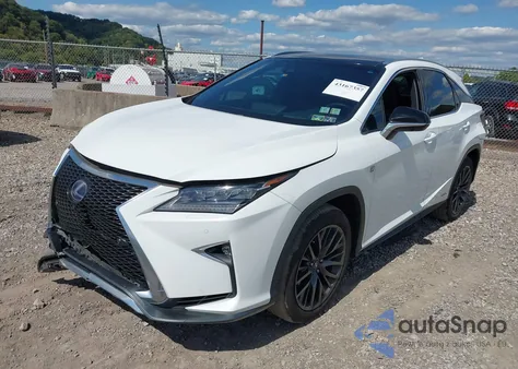 2016 Lexus Rx 450H F Sport z USA, uszkodzony, nr VIN 2T2BGMCA2GC005809